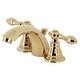 preview thumbnail 12 of 27, American Classic Mini-Widespread Bathroom Faucet Polished Brass