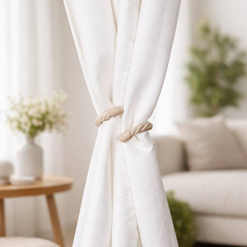 Elegant Rope Curtain Tie Backs Decorative Holdbacks