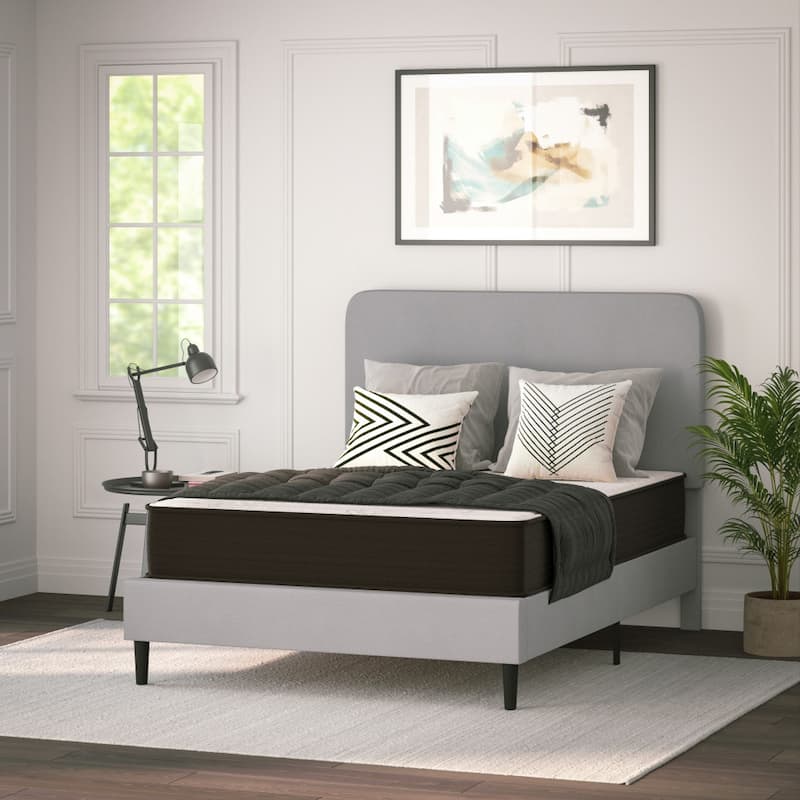 10" Hybrid Foam and Pocket Spring Mattress, Mattress in a Box