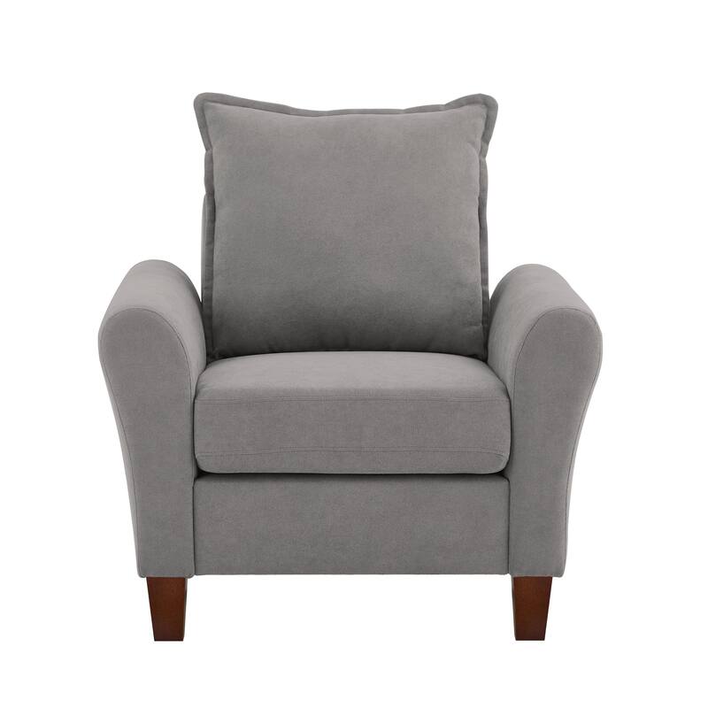 Modern Accent Chair Comfy Upholstered Armchair for Living Room