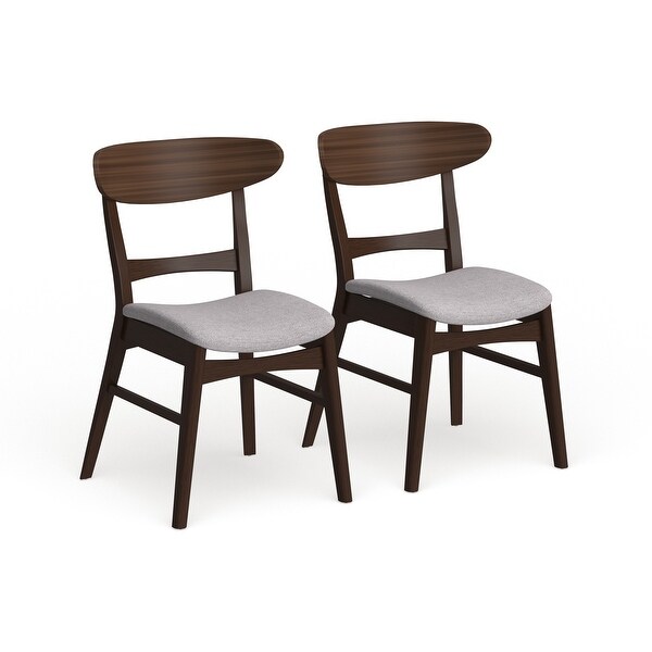 Idalia Mid-Century Modern Dining Chairs (Set of 2) by Christopher