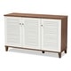 preview thumbnail 3 of 8, Carson Carrington Kaettilstorp 8-shelf Shoe Cabinet