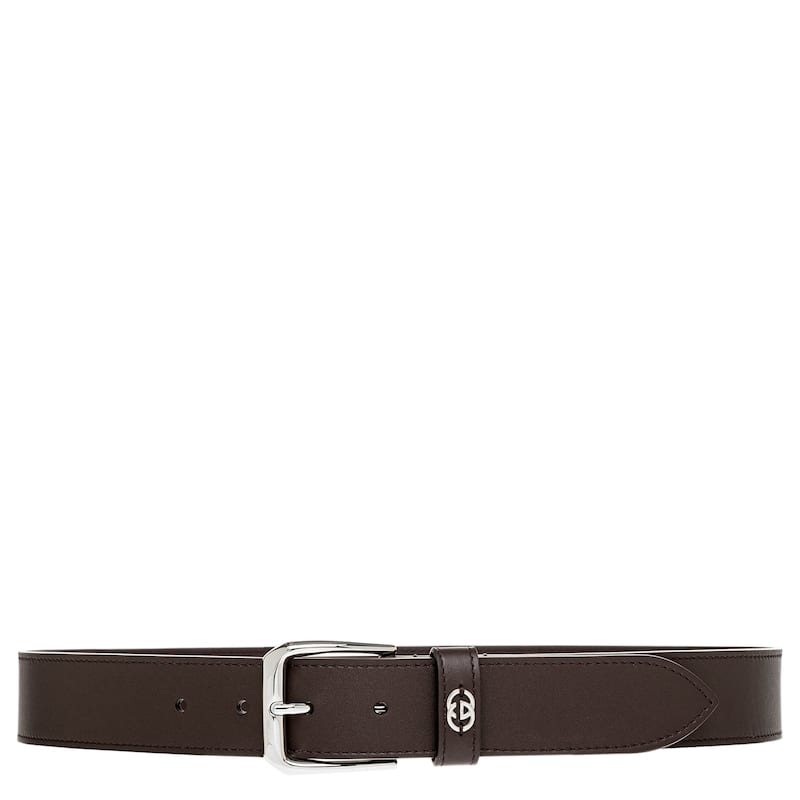 Gucci Men's Belt with Interlocking G Detail 1.4" Wide - 100