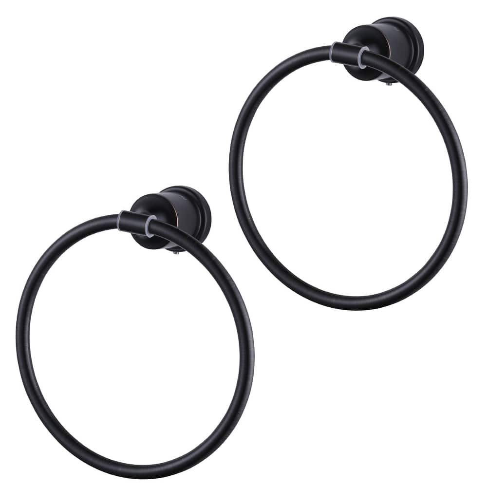 2PCS Wall Mounted Towel Ring