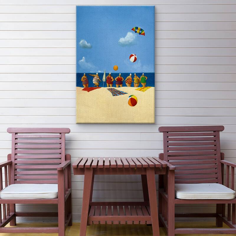 My Seven Aunts by Michael Paraskevas Canvas Art Print