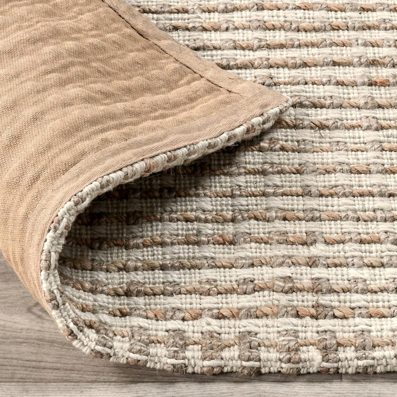 Villa by Classic Home Huntington Handwoven Jute Area Rug