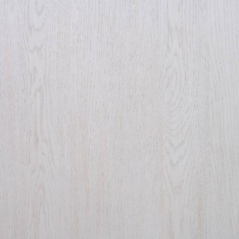 Furniture of America Rensite Modern 3-Piece Oak Solid Wood Panel Bedroom Set