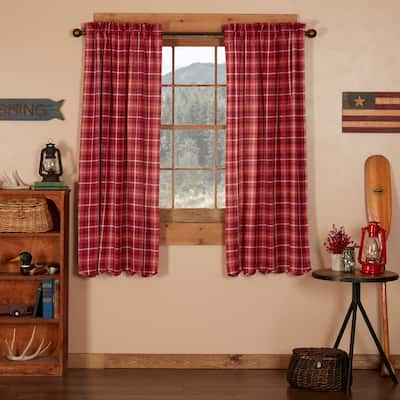 Braxton Scalloped Short Panel Set of 2 63x36 - Short Panel 63x36