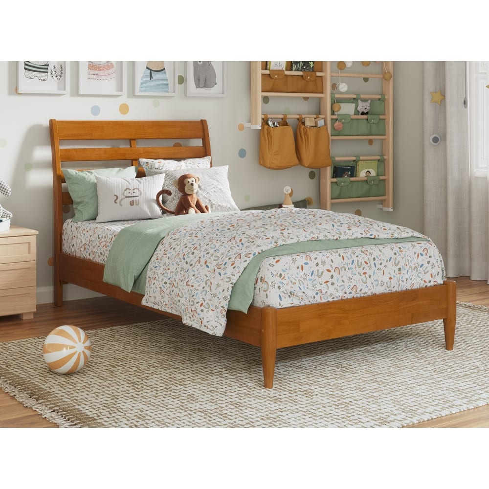 Savannah Solid Wood Low Profile Platform Bed