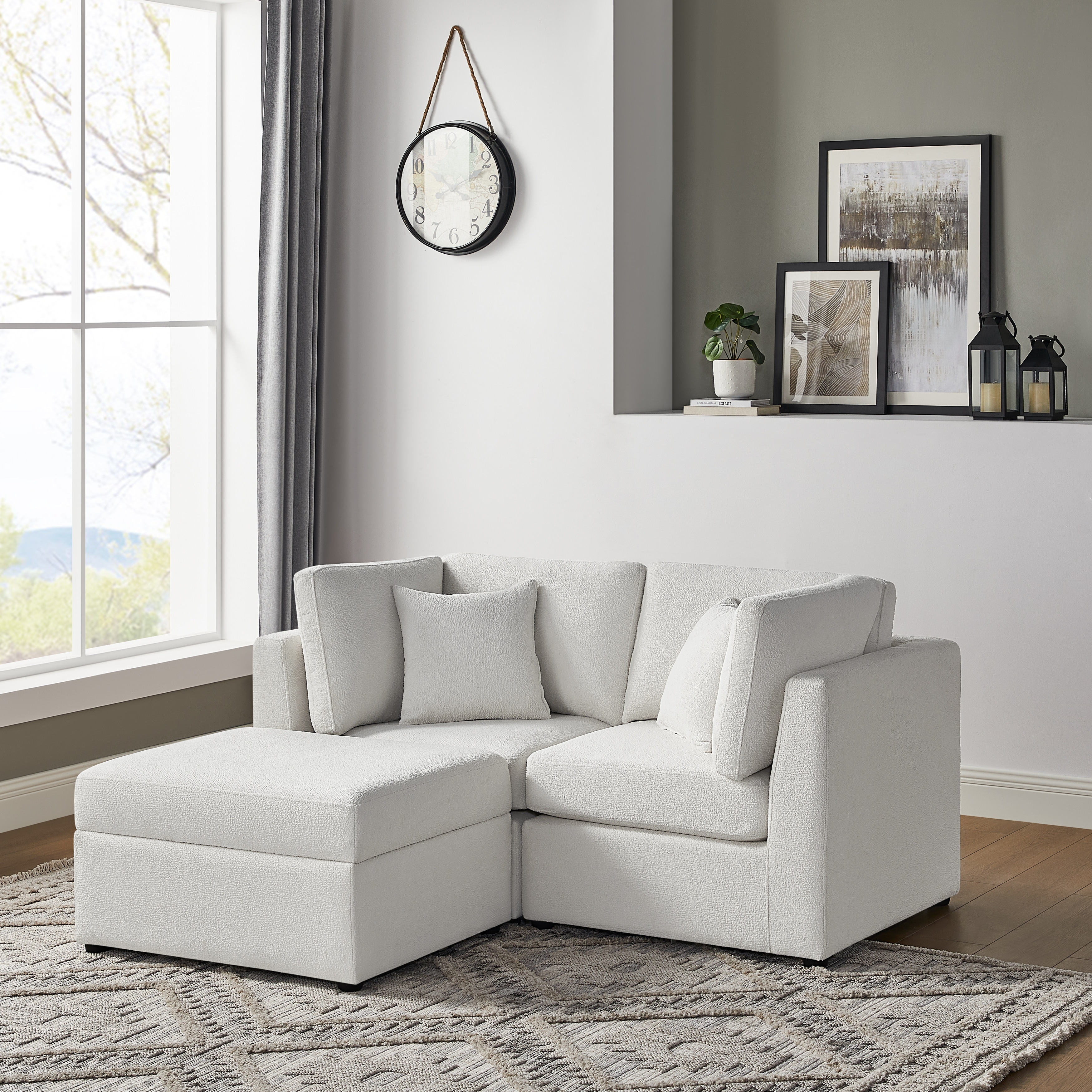 Carrolton Performance Fabric 3-Piece Chofa