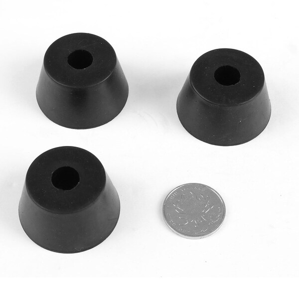 10XMulti Type Size Conical Recessed Rubber Feet Bumpers Pads For Table Chair CA 