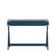preview thumbnail 23 of 78, Kenton X Base Wood Accent Campaign Writing Desk iNSPIRE Q Modern