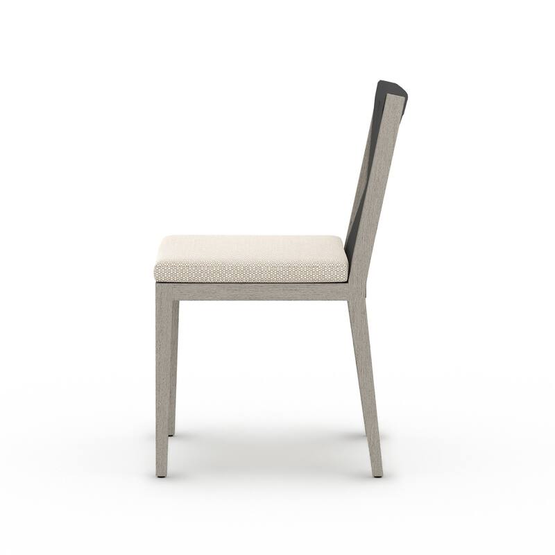 Atwood Outdoor Dining Chair-Weathered Grey-FSC