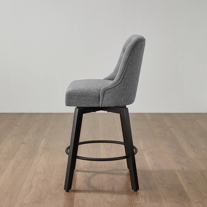 Chris 26 inch Swivel Counter Height Bar Stool Set