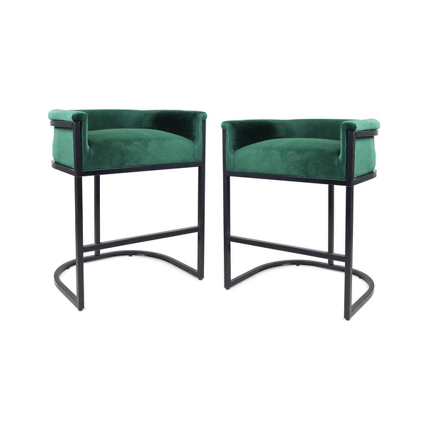 Emerald green 2025 counter stools