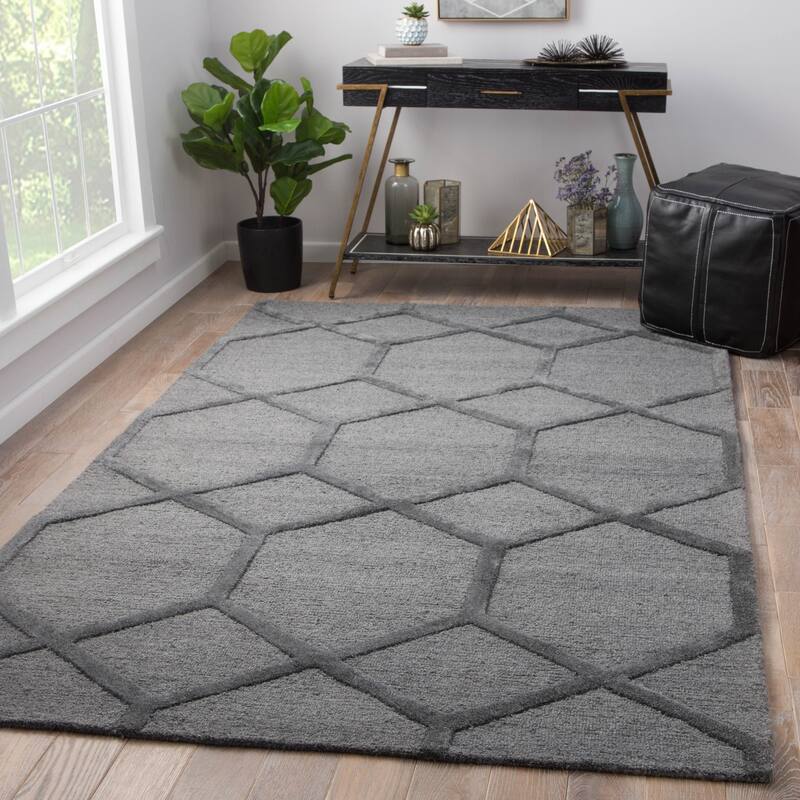 Tulsa Handmade Geometric Area Rug