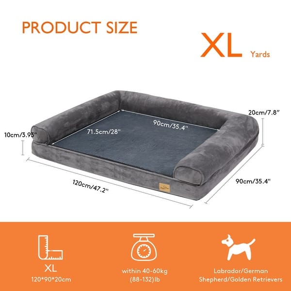 Orthopedic Memory Foam Dog Bed | Joint Support & Comfort – Bedsure