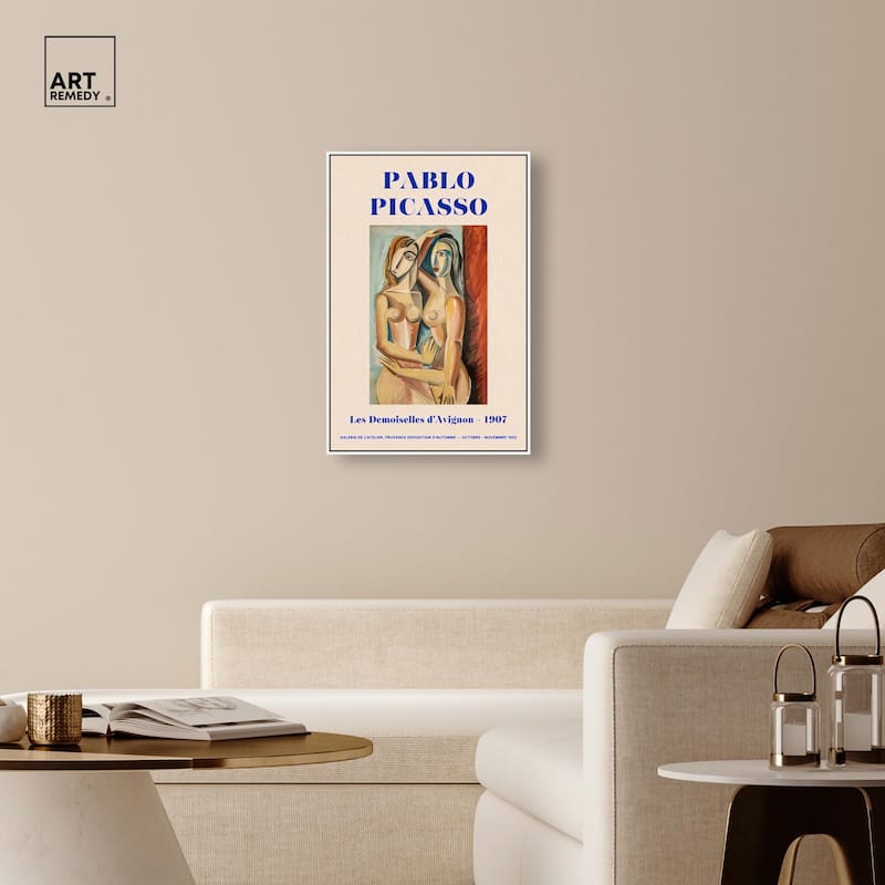 Picasso's Avignon Canvas by Art Remedy
