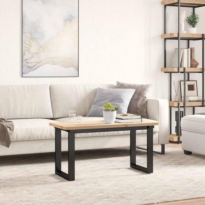 vidaXL Table Top Natural Wood Solid Pine Wood