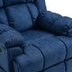 preview thumbnail 9 of 36, Coosa Indoor Pillow Tufted Massage Recliner by Christopher Knight Home