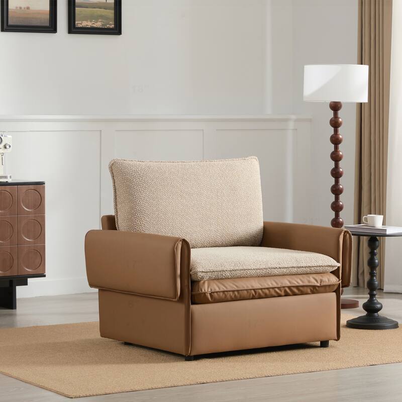 Versatile Oversized Armchair Sofa with Multiple Configurations