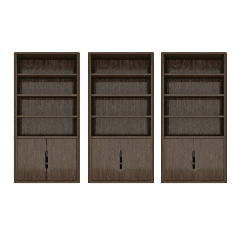 Manhattan Comfort Rivington Modern 40 In Bookcase Cabinet
