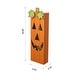 preview thumbnail 14 of 12, Glitzhome 30"H LED Lighted Halloween Pumkin Wooden Porch Decor with Timer