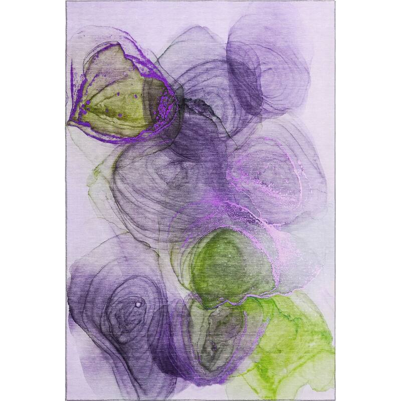 Premium Washable Super Soft Abstract Contemporary Mayfield Rug