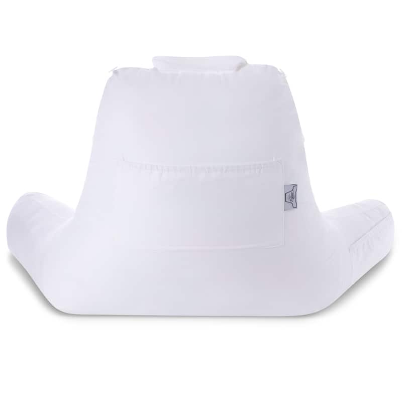 Husband Bedrest Micro-Suede Reading Pillow