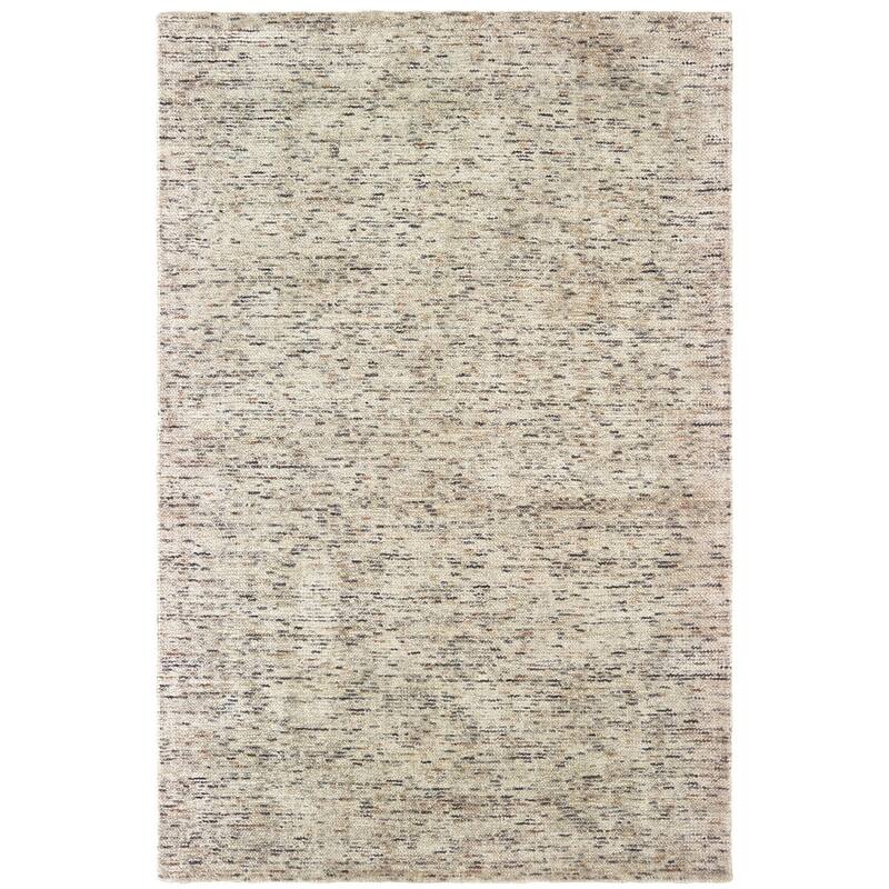 HomeRoots Solid Color Modern Rectangle Area Rug
