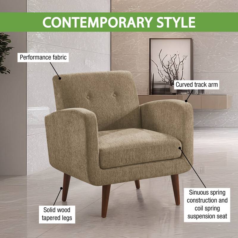 Lake Meadows Arm Chair - Taupe