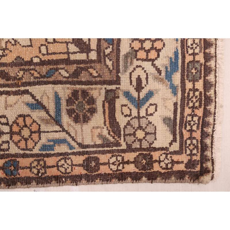 ECARPETGALLERY Hand-knotted Antalya Vintage Light Copper Wool Rug - 3'6 x 10'2