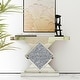 preview thumbnail 6 of 4, Glass Top Console Table Sofa Table