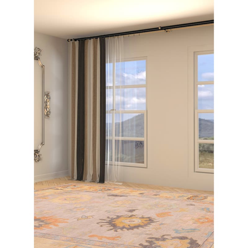 ECARPETGALLERY Hand-knotted Modern Oushak Light Grey Wool Rug - 8'11 x 11'11