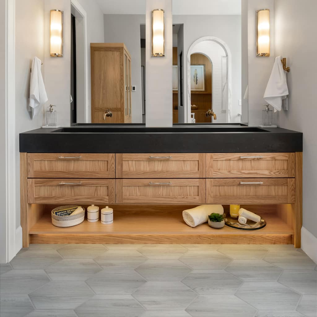Merola Tile Natura Hex White 14-1/8" x 16-1/4" Porcelain Floor and Wall Tile