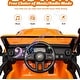 preview thumbnail 6 of 6, 24V Kids Ride On Car w/Remote Control Orange
