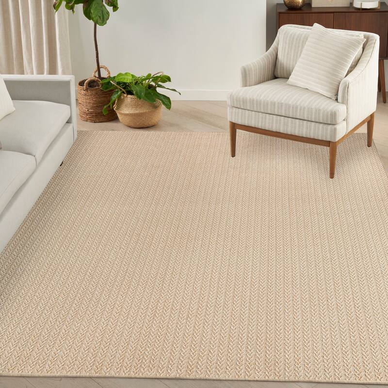 Nourison Tulum Indoor/Outdoor Chevron Area Rug