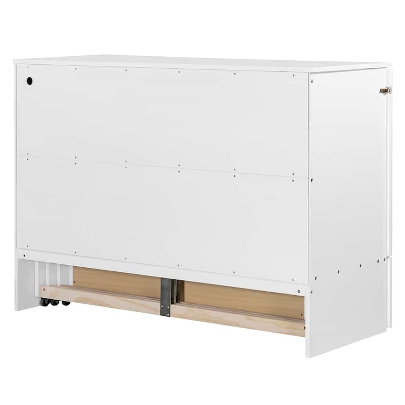 Full Size Murphy Bed Wall Bed with drawer