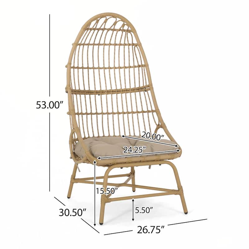 outdoor COCOON CHAIR,elegant basket shape