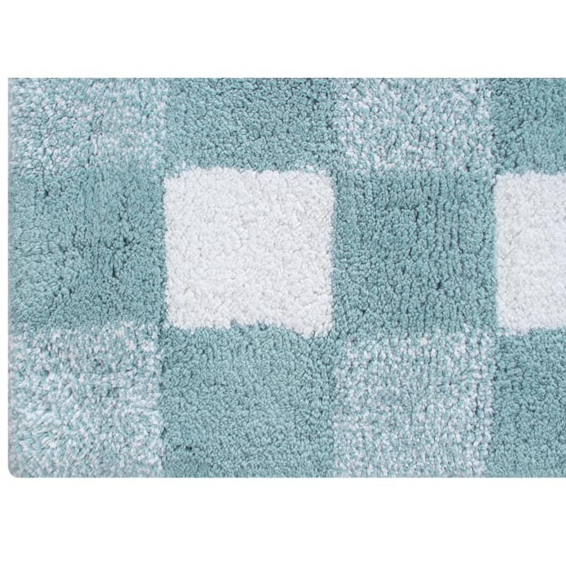 Chesapeake Cubic Bar Cotton Tufted Bath Runner 24"X60"