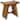 13" Asia Teak Shaving & Washing Foot Rest