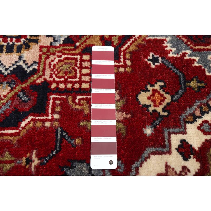 ECARPETGALLERY Hand-knotted Serapi Heritage Red Wool Rug - 3'0 x 5'0