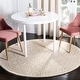 preview thumbnail 80 of 87, SAFAVIEH Handmade Cambridge Myrtis Modern Moroccan Wool Area Rug 6' Round - Light Pink/Ivory - Round