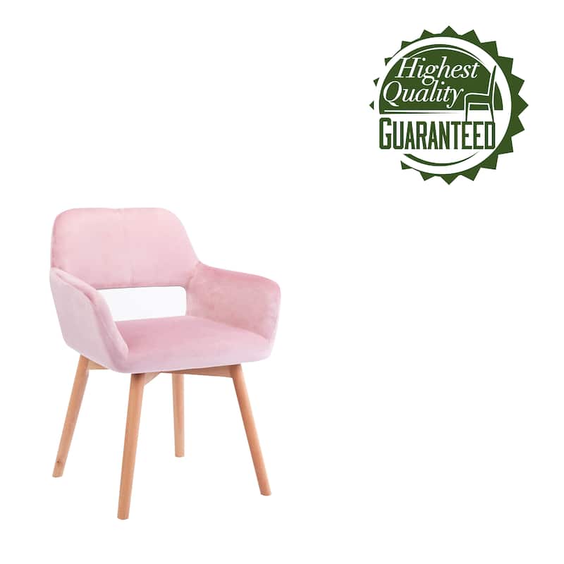 Porthos Home Diana Velvet/ Beech Wood Dining Chairs (Set of 2)