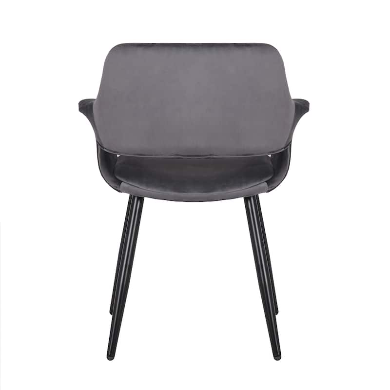 Porthos Home Fulco Velvet Mid-century Dining Chair
