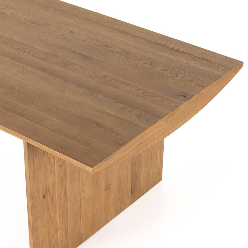 Miriam 84" Dining Table-Dusted Oak Veneer - 84W x 40D x 30H