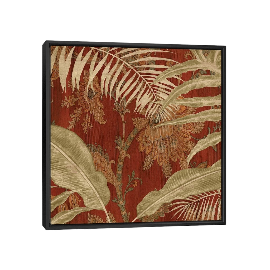 iCanvas "Tropical Garden I" by Chris Donovan Framed Canvas Print