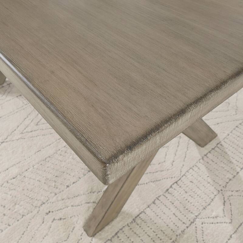 Homestyles Mountain Lodge Gray Wood 7 Piece Dining Set