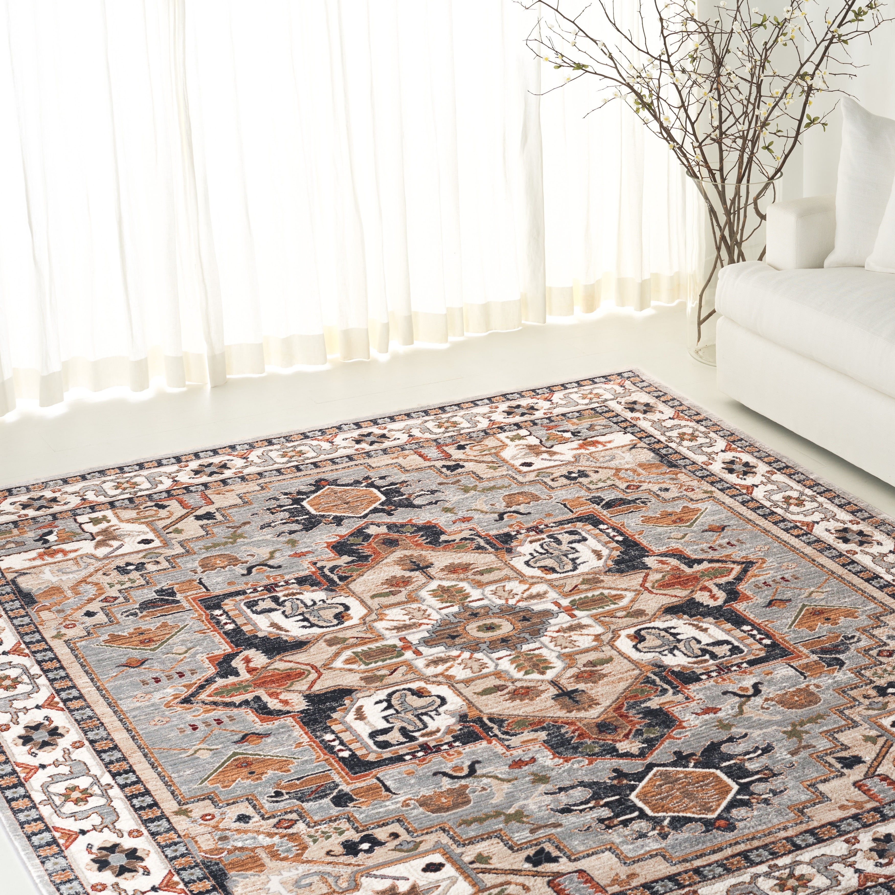 SAFAVIEH Lauren Ralph Lauren Siegharda Traditional Oriental Rug