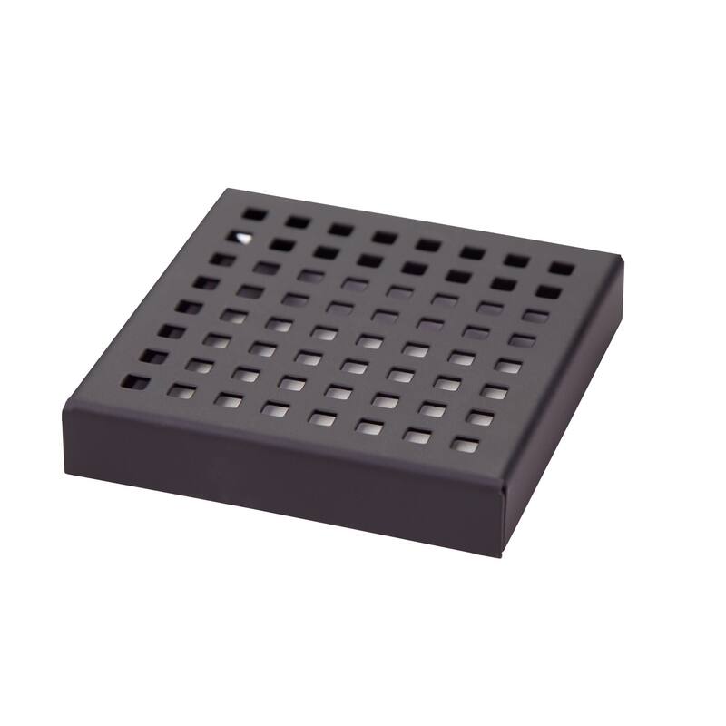 Design House 542852 4" Square Shower Drain